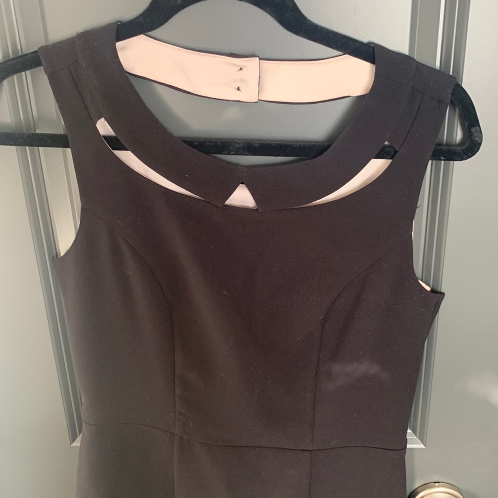 Black rw and co dress sheath dress